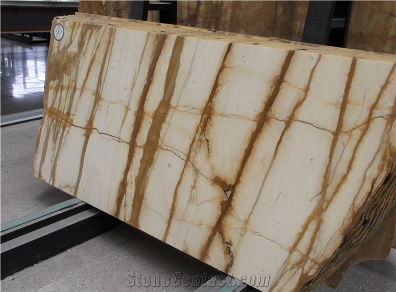 Siena Gold Golden Siena Giallo Yellow Amarillo Polished Slab