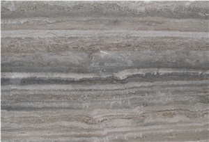 Silver Grey and Blue Travertine,Italy Quarry in China Market, Tile and Slab,Polished Own Quarry and Factory Price with Ce Certificate,Wall Covering and Hotel Use,Wall Stone