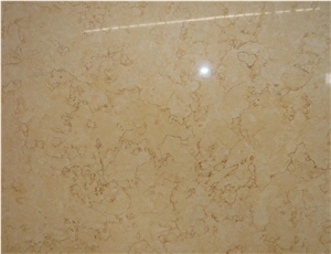 Sunny Beige Marble Royal Yellow Marble Big Polished Slab
