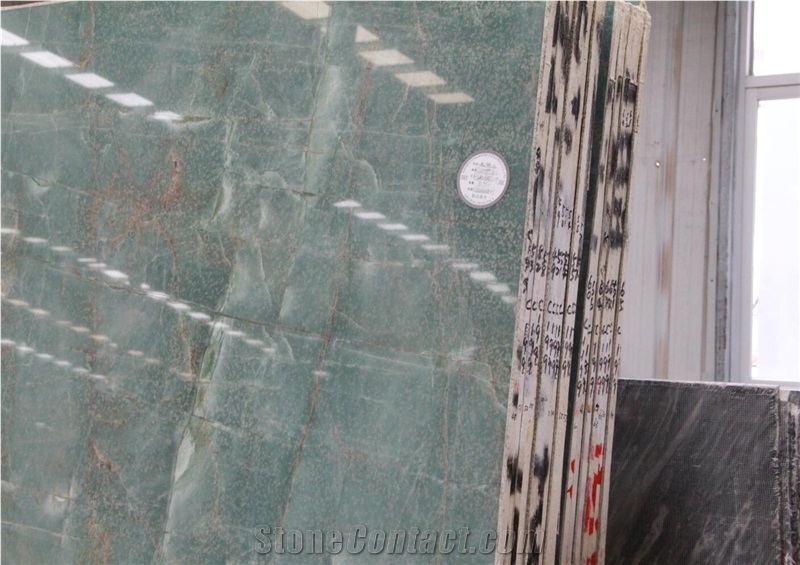 Verde Smeralda Quartzite Green Polished Slab For Wall Tile