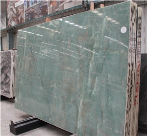 Verde Smeralda Quartzite Green Polished Slab For Wall Tile