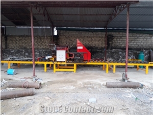Flamed Bluestone by Machine