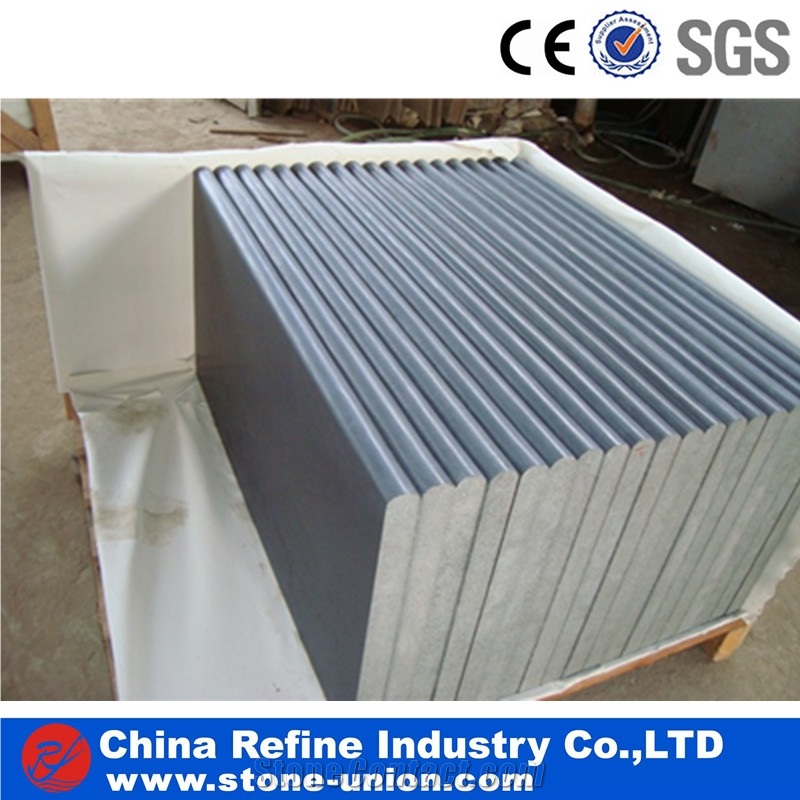 Black Basalt Floor Tile Hainan Black Basalt Tile & Slab , Bull Nose Stone Paver, Stone Basalt Garden Palisade, Polished Honed Flamed Cheap Basalt Tiles/ Walling/ Flooring