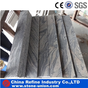 China Juparana Granite Floor Tiles & Slabs,Granite Floor Covering , Grey Granite Wall Paving Stone Pattern