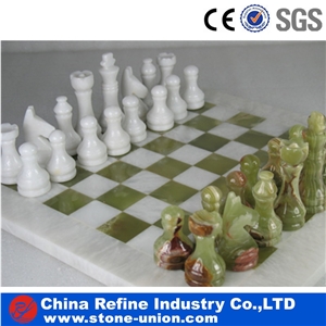Different Modern Type Granite and Marble Stone Chess Table, Chess Coffee Tables