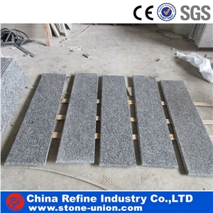 Fujian Light Grey G603 Granite Stair Tile