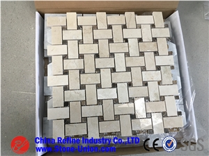 Pink Marble Polish Mosaic Tiles for Wall