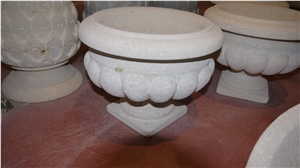 Bianco Avorio - Pietra Bianca Di Vicenza Planters