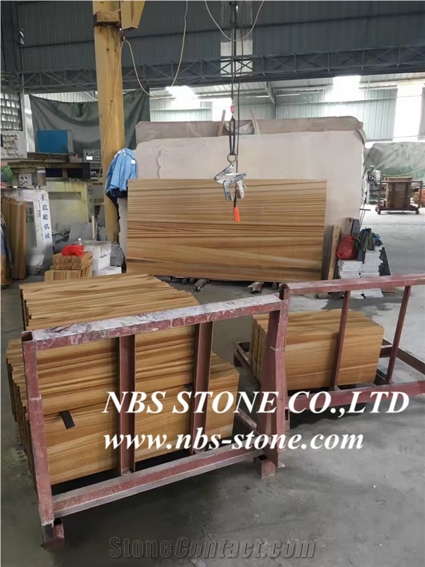 Australian Wood Sandstone Tile & Slab,Australia Light Beige Coogee,Light Yellow Serpeggiante,Cut-To-Size Tiles Forfor Wall and Floor Covering, Skirting, Natural Building Stone Decoration, Interior Use