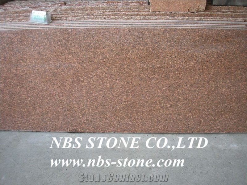 Guangze Red,China Granite,Polished Tiles& Slabs,Bushhammered,Cut to Size for Countertop,Kitchen Tops,Wall Covering,Flooring,Project,Building Material