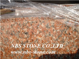 Peninsula Red,Shidao Red,Own Factory Granite,Polished Tiles& Slabs, Flamed,Bushhammered,Cut to Size, Wall Covering, Flooring, Project, Building Material