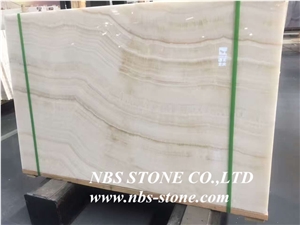 White Onyx Vein Cut,Polished Slabs & Tiles for Wall and Floor Covering, Skirting, Natural Building Stone Decoration, Interior Hotel,Bathroom,Kitchen,Villa, Shopping Mall Use