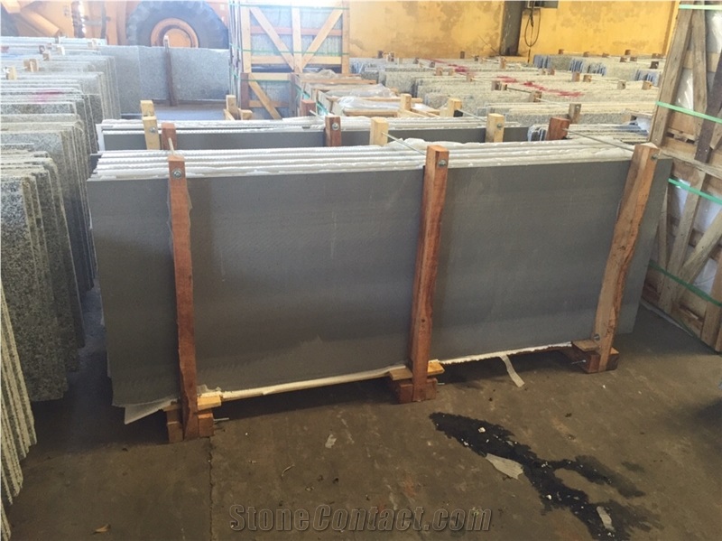 Polished Black Basalt Slabs