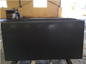 Polished Black Basalt Slabs