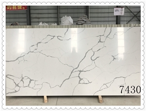 Calacatta White Quartz Stone Slab in China, 2cm Calacatta White Engineered Quartz Slabs in Canada,3cm Solid Surface Calacatta White Quartz for Kitchen,Calacatta White Quartz in Usa