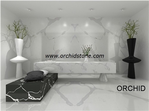 Calacatta Classic Quartz Stone Wall Cadding Tile Bookmatch,Calacatta Oro Engineered Stone Table Tops,Countertops,Calacatta Bianca Flooring Tile Bookmatch,Calacatta Black Solid Surface for Stool