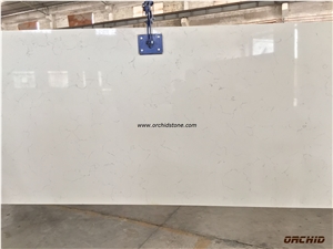 Carrara Bianca Quartz Stone Slabs,Carrara Bianca Engineered Stone,Carrara White Solid Surface,Carrara White Quartz Surface for Wall Cladding Tiles,For Flooring Tiles for Hotel Countertops,Worktops