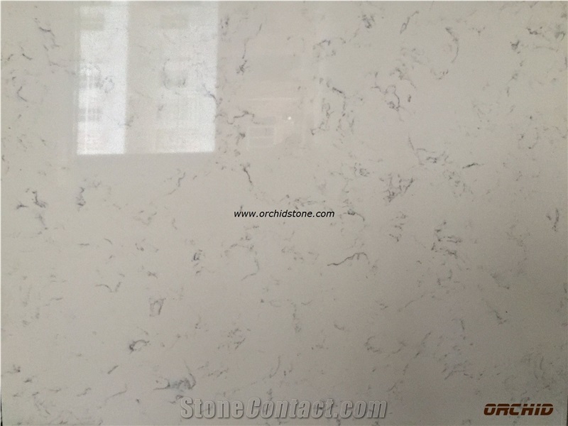 Carrara Bianca Quartz Stone Slabs,Carrara White Engineered Stone,Solid Surface for Hotel Countertops,Kitchen Tops,Bathroom Vanity Tops,Bar Tops,Work Tops,Wall Cladding Tiles,Caesarstone