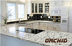 Rose White Quartz Stone Kitchen Countertops,Solid Surface Kitchen Tops,Quartz Surface Worktops,White Engineereds Stone Island Tops,Bar Tops,Desk Tops,Caesar Stone Kitchen Countertops