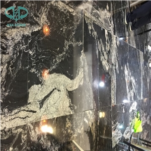 Black Granite with White Veins, China Black Granite New Nero Branco,Royal Ballet Granite,Snow Grey Granite, River Mist Black Via Lactea Granite,New Jet Mist Granite