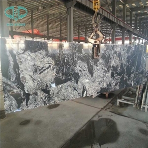 Black Granite with White Veins, China Black Granite New Nero Branco,Royal Ballet Granite,Snow Grey Granite, River Mist Black Via Lactea Granite,New Jet Mist Granite