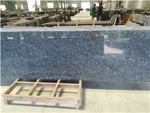 Blue Emerald Pearl Granite,Blue Pearl Granite Slabs,Norway Blue Granite,Honed Emerald Pearl Granite Stone Tiles,Labrador Azurro,Perla Azurro,Norway Green & Blue Granite,Ljus Labrador