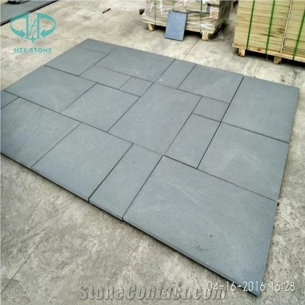 China Sandstone, Sandstone Tiles&Slabs, Black Sandstone, China Black Stone, Black Sandstone Ledgestone, Paving Stone, Black Sandstone Natural Stone