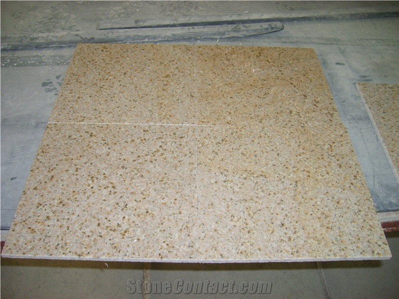China Yellow Granite, Yellow G682, Zhangpu Rusty,Golden Beach,Sunny Gold Granite,Flamed Tile, Flooring Tile, Granite Slabs,Wall Tile, Paving,Cobbles