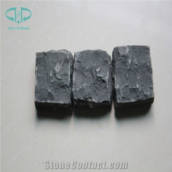 Cubestone, Black Basalt Cubestone, Black Basalt Cube Stone, Cobble Stone, Cobblestone, Natural Split Cubestone, Paving for Driveway Outdoor Decoration, Basalt Stone, Cube Stone, Paving Stone