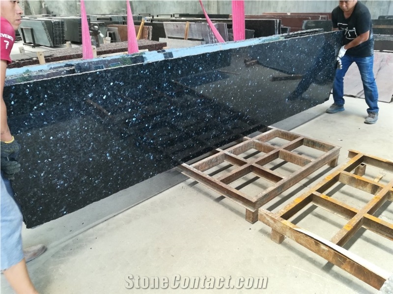 Emerald Pearl Granite Slabs & Tiles, Norway Green Granite