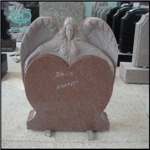 European/Russian/American Style Granite/Marble Tombstone with Custom Design