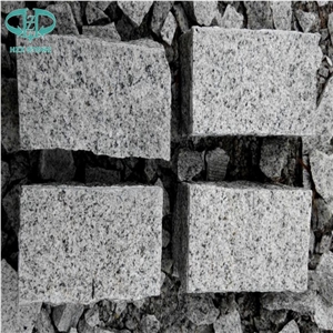 G601 Granite Pineappled Cube Stone, Light Grey,China Grey Granite, Natural Pavers, Granite Cube Stone for Landscaping/Building Stones/Road Stone/Paving Stone/Granite Paving Sets