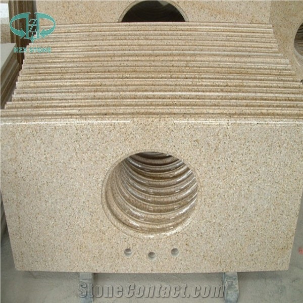 G682 Rusty Yellow Granite Slabs, China Sunset Gold Granite, Golden Sand Granite, New Sunset Gold G682 Granite Tiles & Slabs Yellow Rust Granite