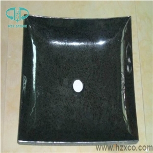 G684 /Black Granite Sink (Aura), Black Granite Sinks,Shanxi Black Granite Basin Stone Sink