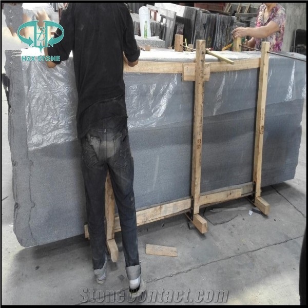 Good Price Emerald Pearl Granite /Black Galaxy/Absolute Black Granite Slab for Kitchen Countertop, Island Top
