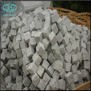 Granite Landscaping Paving,Driveway Paving Stone,G603 Paving Stone,Granite Cube Exterior Paving Stone,Landscaping Cube Stone, Natural Split,Flamed Pavers