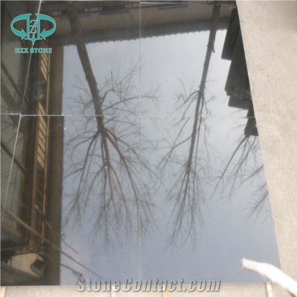 Hebei Black Granite/Absolute Black/China Black Granite Polished/Honed/Bush Hammered China Granite Countertop/Bath Top,Vanity Top