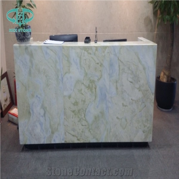 Ice Blue Onyx Tiles & Slabs/Chinese Blue Onyx Tiles & Slabs/ Chinese Blue Crystal Onyx Slabs
