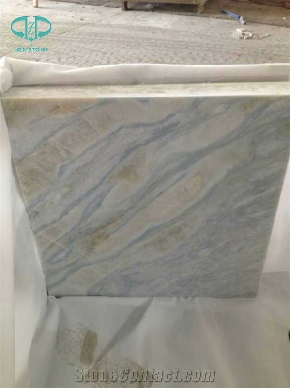 Ice Blue Onyx Tiles & Slabs/Chinese Blue Onyx Tiles & Slabs/ Chinese Blue Crystal Onyx Slabs