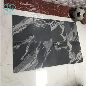 Imported Black Granite, Kashmir Black, Fantasy Black Granite, Nero Fantasy Granite Slabs & Tiles, Interior Decoration Granite, China Black Granite, Big Slabs