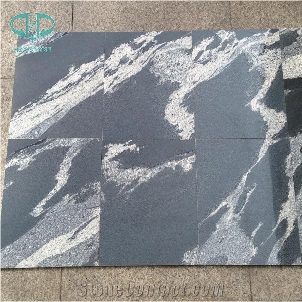Imported Black Granite, Kashmir Black, Fantasy Black Granite, Nero Fantasy Granite Slabs & Tiles, Interior Decoration Granite, China Black Granite, Big Slabs