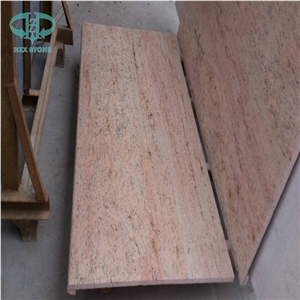 India Yellow Gold Granite, Kashmir Gold Granite Tiles & Slabs, India Yellow Granite Polished Floor Covering Tiles, Walling Tiles, Polished Granite