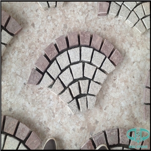 Natural Red Porphyry Cube Stone(No Black Spot)Dayang Red Porphyry Cube Stone,G699 Granite Cobble Paver/Red Granite,Putian Red,Dayang Red Porphyry Cube Stone,G699 Granite/Natural Granite Patio Paving