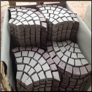 Natural Red Porphyry Cube Stone(No Black Spot)Dayang Red Porphyry Cube Stone,G699 Granite Cobble Paver/Red Granite,Putian Red,Dayang Red Porphyry Cube Stone,G699 Granite/Natural Granite Patio Paving