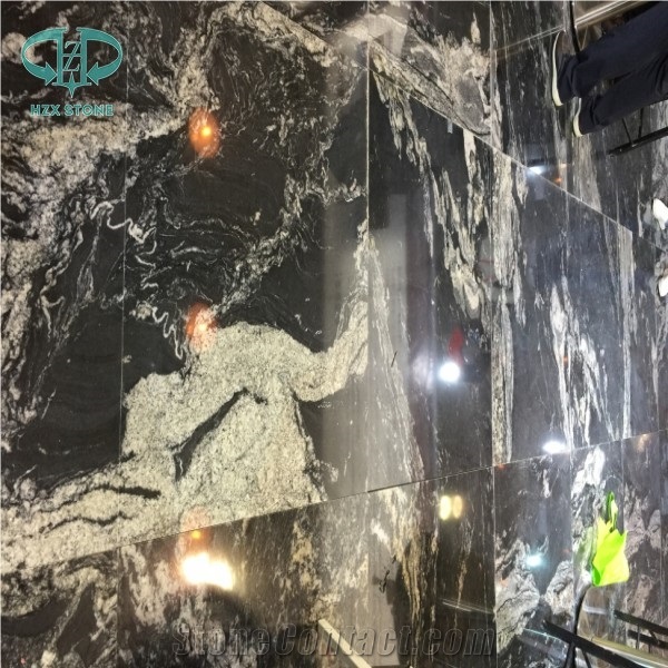 New Granite, Black Granite with White Veins, China Black Granite New Nero Branco,Royal Ballet Granite,Snow Grey Granite, River Mist Black Via Lactea Granite,New Jet Mist Granite, Granite Tiles & Slabs