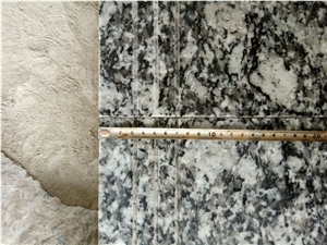 Polished Spray White Granite Steps/Seawave White Granite Stair/White Wave Granite Stair Riser&Stair Treads/G 377 Granite Steps &Staircase/Sea Wave Flower Of Mengyin Granite Steps/Breaking Waves Stair