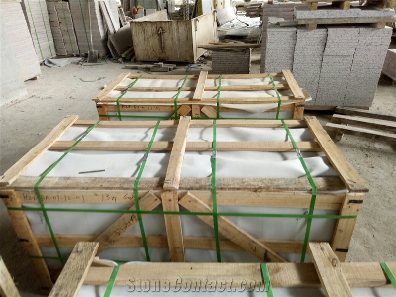 Polished Spray White Granite Steps/Seawave White Granite Stair/White Wave Granite Stair Riser&Stair Treads/G 377 Granite Steps &Staircase/Sea Wave Flower Of Mengyin Granite Steps/Breaking Waves Stair