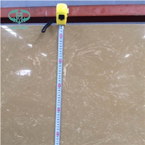 Popular Cheap Artificial Quartz Stone Value Yellow Polished Big Cut Slabs & Tiles for Floor, Wall Covering, Caesarstone Solid Surface, Silestone, Engineered Stone Walling