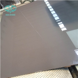 Pure Color Engineered Quartz Stone Slabs Tiles Flooring Popular Grey High Quality Low Price China Best Factory Grade a