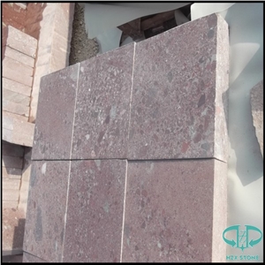Red Porphyre Granite Paving Stone, Z - Shaped Granite Flooring, Cheap Granite Cube Stone,Chinese Cheap Garden Exterior Granite Paving Stone Flooring Cubes,Granite Cobble Stone,Courtyard Road Pavers